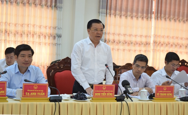 Bộ trưởng Bộ Tài chính làm việc với lãnh đạo tỉnh Kon Tum